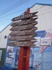 Nur 1000 km entfernt - die Antarktis