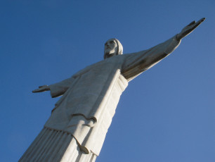 Christus-Statue auf dem Corcovado-Felsen