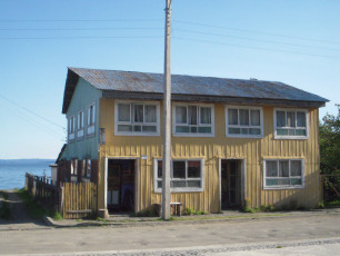 Typisches Haus auf Chiloe