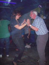 Swakopmund: Sylvia and Alan on the Dancefloor