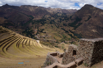 Inka-Ruine Pisaq im Valle Sagrado