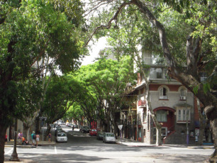 Typisches Straßenbild Montevideo