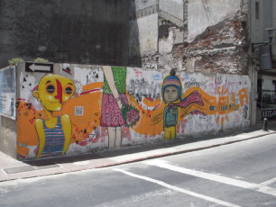 Lutz private Fotosafari - Wandmalerei in Montevideo